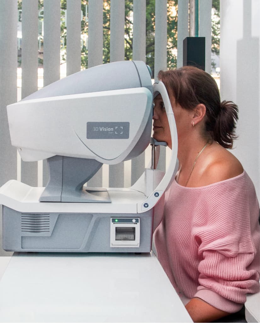 Nejpřesnější vyšetření zraku 3D scan